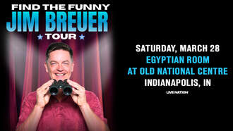 Jim Breuer at The Egyptian Room on March 28th!