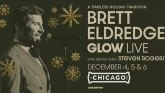 Concerts - Brett Eldredge Glow Live - 3 Shows December 4,5, and 6th.