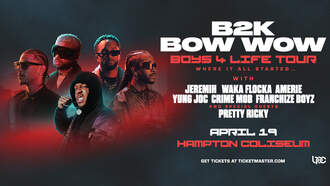 Concerts - B2K & Bow Wow 'Boys For Life Tour' + Jeremih, Amerie, Pretty Ricky & more!