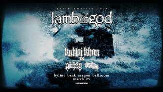 Concerts - Lamb of God