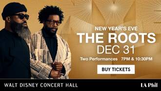 Concerts - Ring in 2026 with The Roots at Walt Disney Concert Hall December 31st