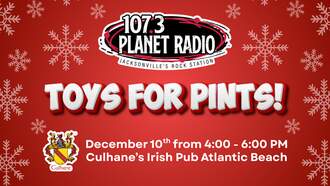 107.3 PLANET RADIO: Toys For Pints!