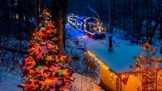 Holiday - Holiday Lights Express @ Wilmington Western Railroad 