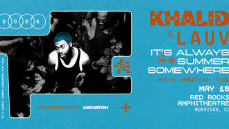 Concerts - Khalid at Red Rocks 5/18