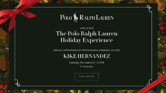 Station Events - The Ralph Lauren Holiday Experience