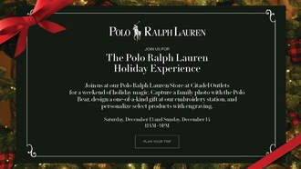Station Events - The Ralph Lauren Holiday Experience