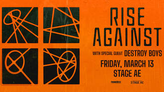 RISE AGAINST @ STAGE AE