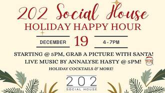 Holiday - 202 Social House Holiday Happy Hour