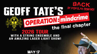 Concerts - Geoff Tate at Mercury Ballroom on May 17, 2026