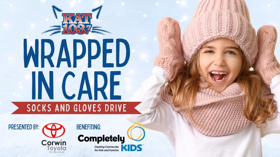 “Wrapped in Care Drive for Completely KIDS in Partnership with Corwin Toyota”