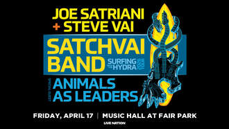Concerts - SatchVai Band: Joe Satriani & Steve Vai - Surfing With the Hydra 2026 Tour