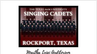 Community - Texas A&M Singing Cadets - Rockport