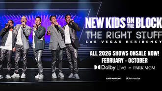 Concerts - New Kids On The Block: The Right Stuff Las Vegas Residency