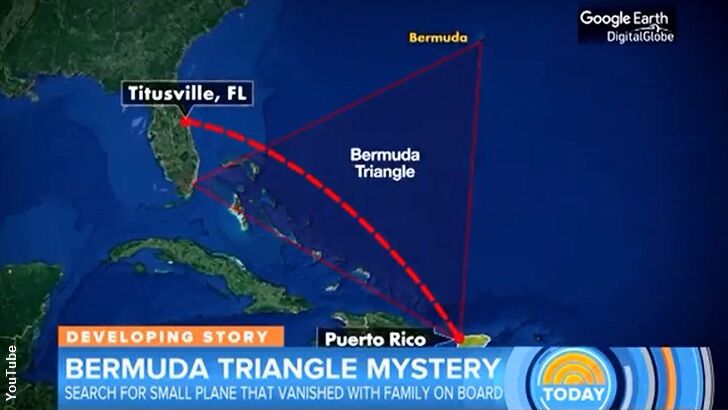 Plane Vanishes in Bermuda Triangle