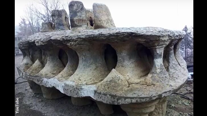 Bizarre 'UFO' Rock Found in China