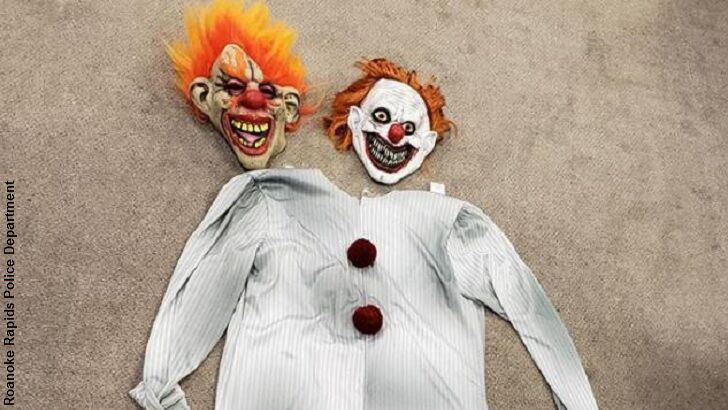 Creepy Clown Busted in North Carolina