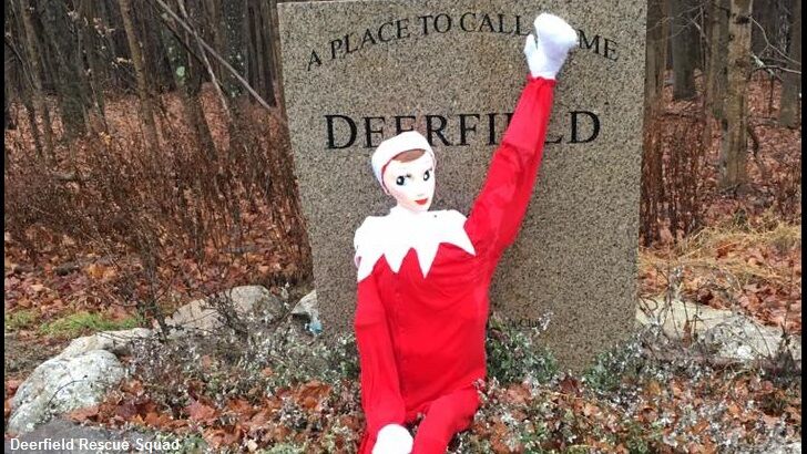 Grinch Steals Elf in New Hampshire