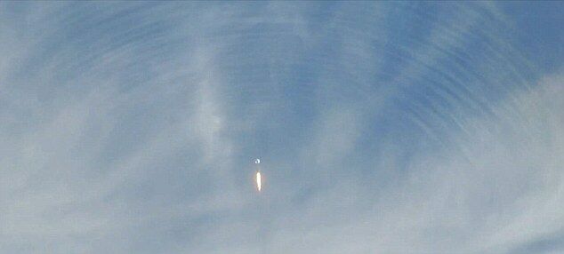 Supersonic Rocket Ripples Sky