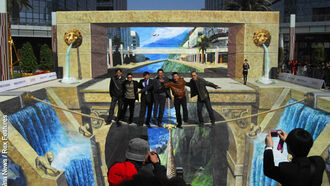 World's Largest 3D Painting