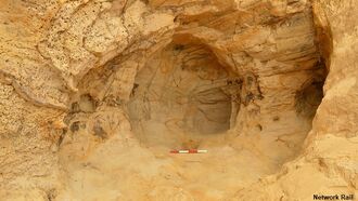 Landslide Reveals Mysterious Medieval Shrine Near Railroad in England