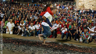 Firewalking Ritual in Spain