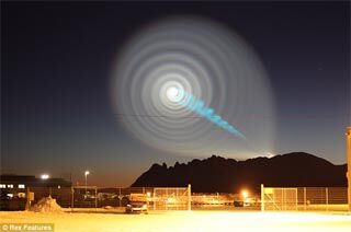 Mysterious Spiral Over Norway