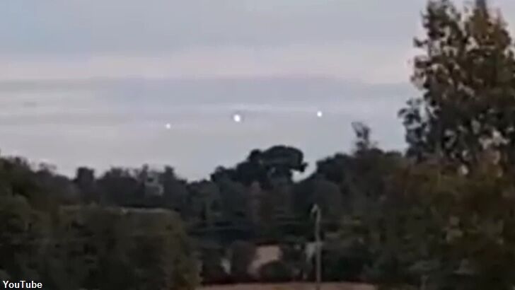 Watch: Trio of Odd Orbs Filmed Over Forest in France