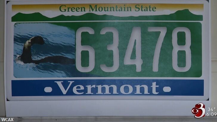 Champ May Get VT License Plate