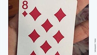 'Double Number' Found Hiding in Design of Playing Cards