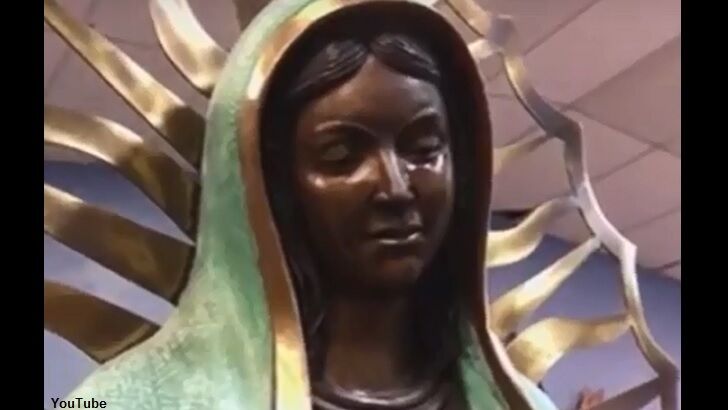Virgin Mary Statue Spotted 'Crying'