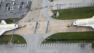 Shuttles Face-To-Face