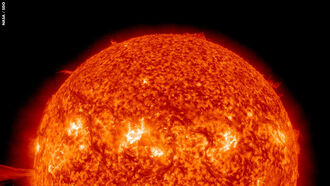 Sun Unleashes Monster Prominence