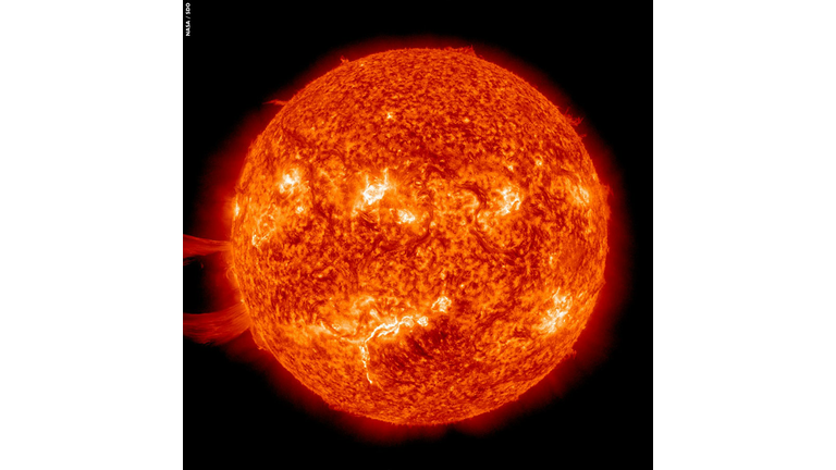 Sun Unleashes Monster Prominence