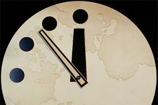Doomsday Clock Adjusted