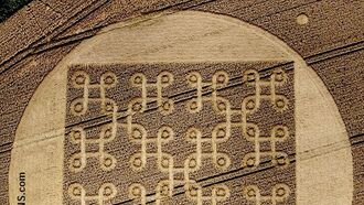 'Endless Knot' Crop Circle