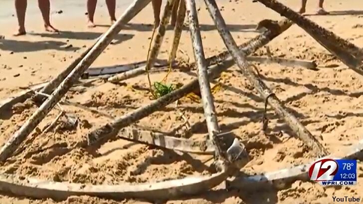 Mystery Object Removed from Rhode Island Beach