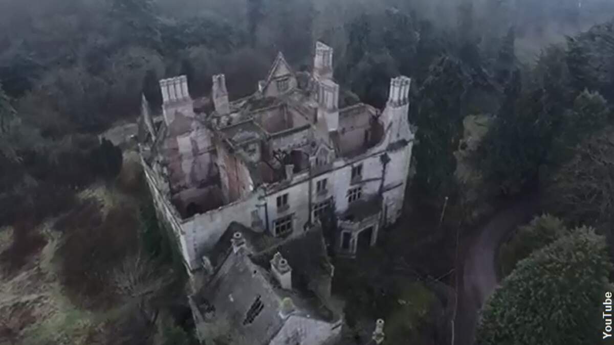 Watch: Drone Films Haunted Hall | Coast to Coast AM