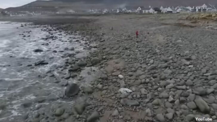 Irish Beach Disappears Again