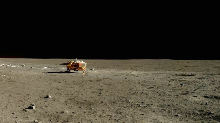 China's Moon Lander Sends Back Incredible Images