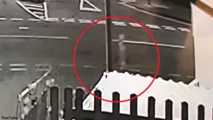 Watch: Security Camera in Wales Films Full-Bodied Apparition?