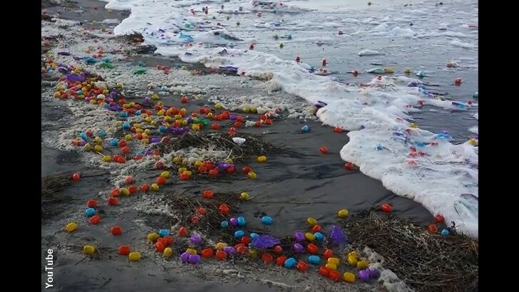 Thousands of Toy Eggs Wash Ashore in Germany