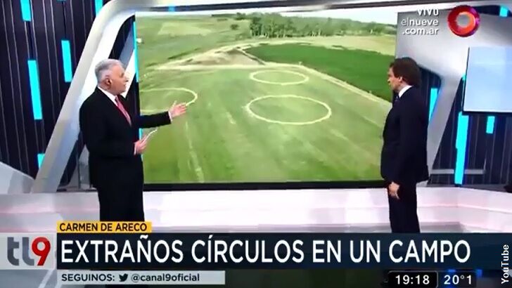 Bevy of Mysterious Crop Circles Appear in Argentina