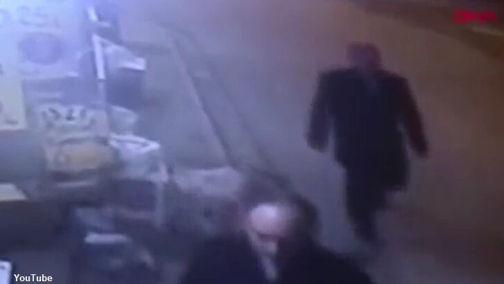 Watch: Man Saved by 'Angelic' Stranger