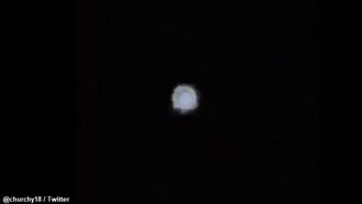 Watch: Soccer Star Spots 'UFO'