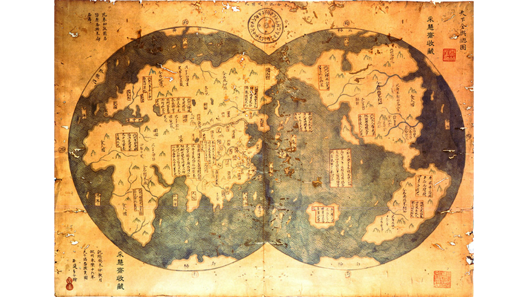 The Liu Gang Map