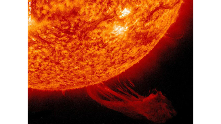 Sun Unleashes Solar Plasma