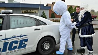 Cops 'Bust' Abominable Snowman