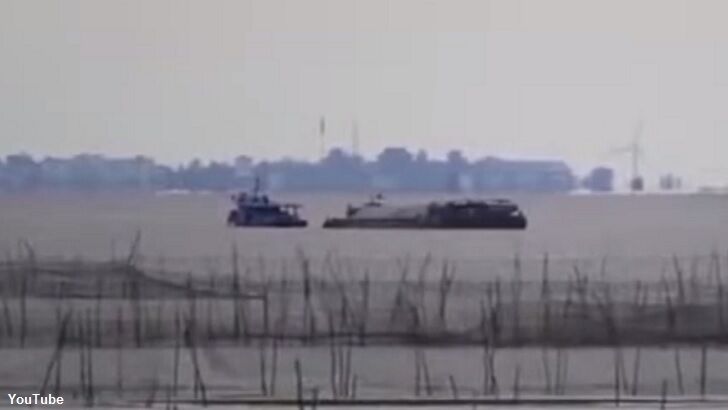 Video: Massive 'Ghost City' Appears on Lake in China