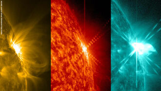 Sun Unleashes Intense Solar Flare