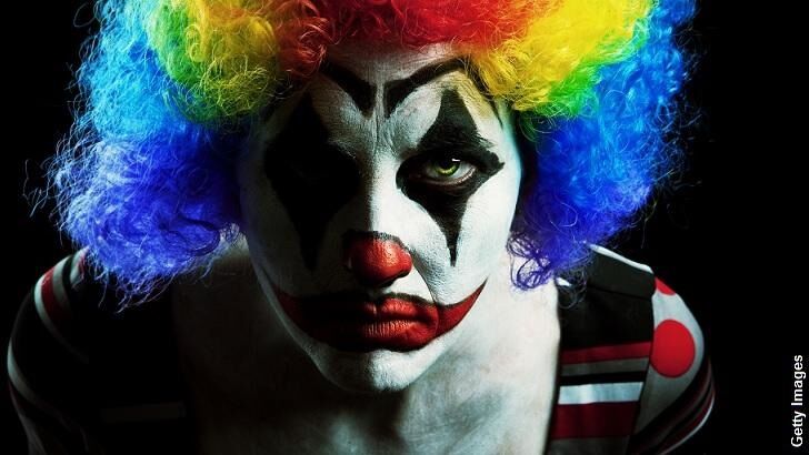 Creepy Clown Threatens British Boy